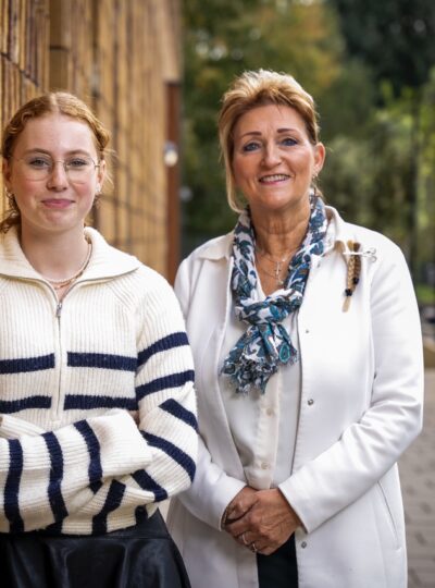 Leny is de oudste student van het Hoornbeeck.