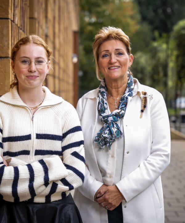 Leny is de oudste student van het Hoornbeeck.